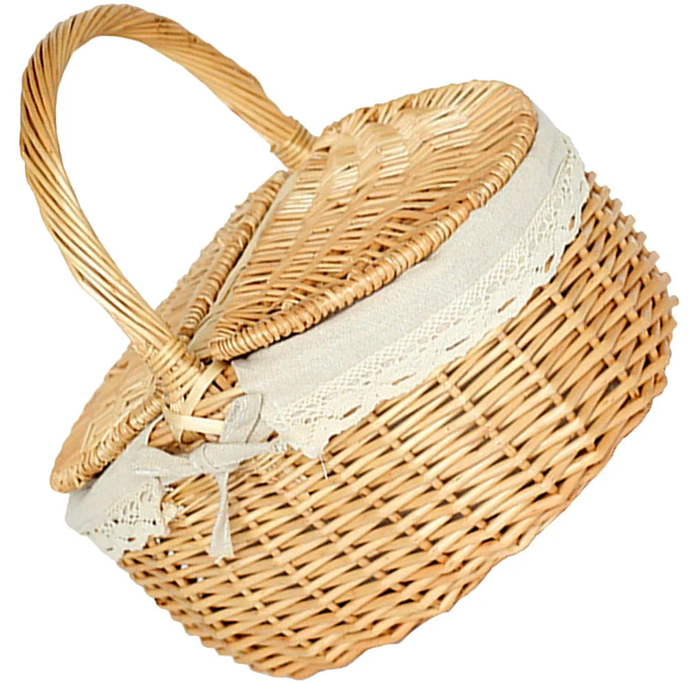 Wicker Foraging Basket