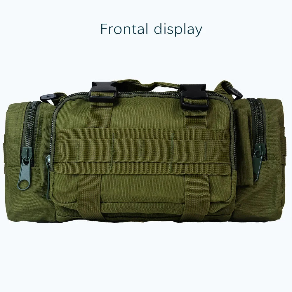 Sport Fanny Pack for Cycling Hunting Camping Outdoor Waist Bag Hip Belt MOLLE Sling Pouch EDC Camera Handlebar Tool Bags