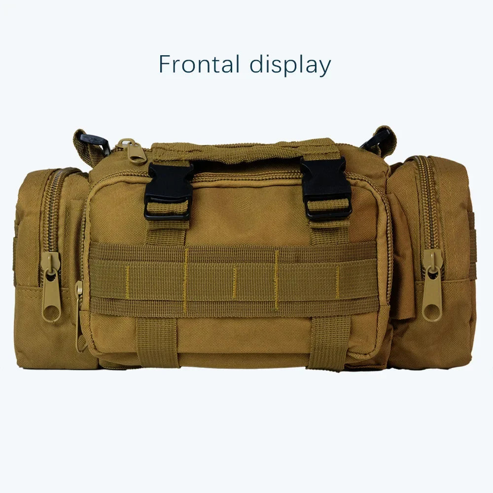 Sport Fanny Pack for Cycling Hunting Camping Outdoor Waist Bag Hip Belt MOLLE Sling Pouch EDC Camera Handlebar Tool Bags