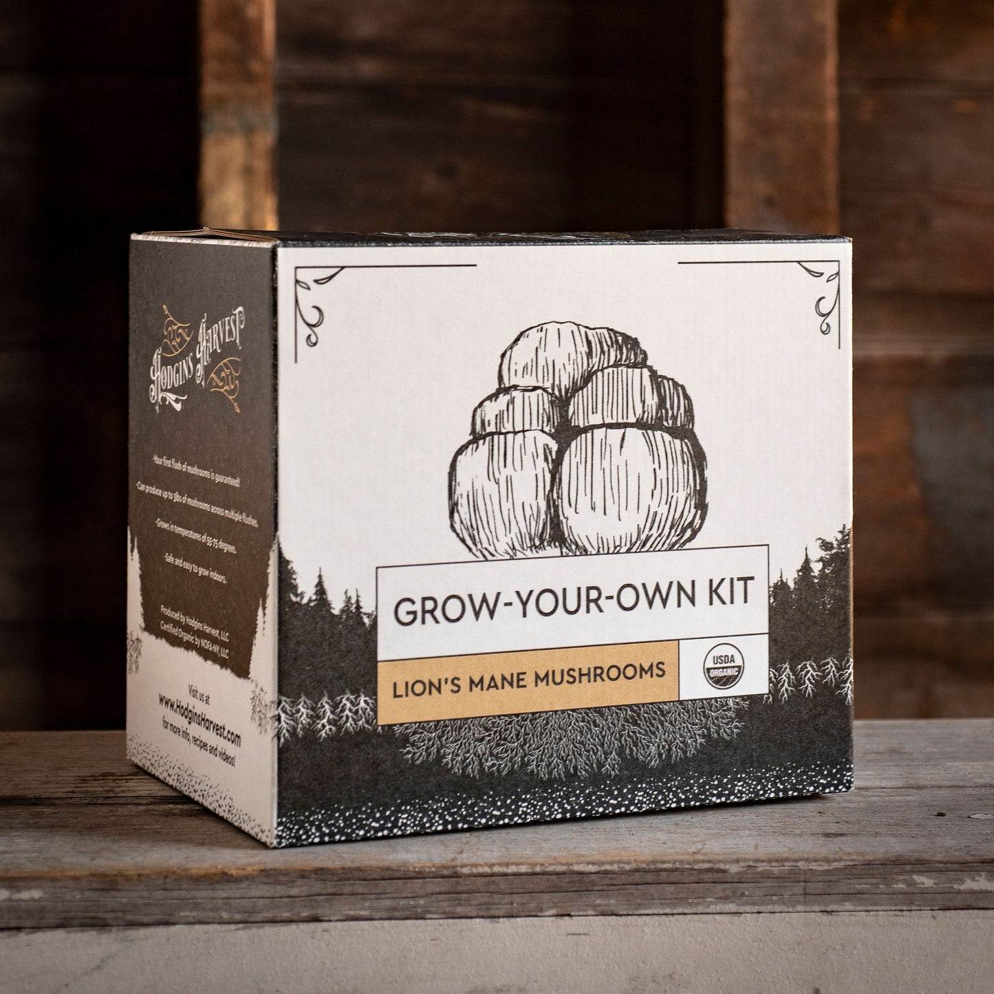 Organic Lion's Mane Mushroom Grow Kit