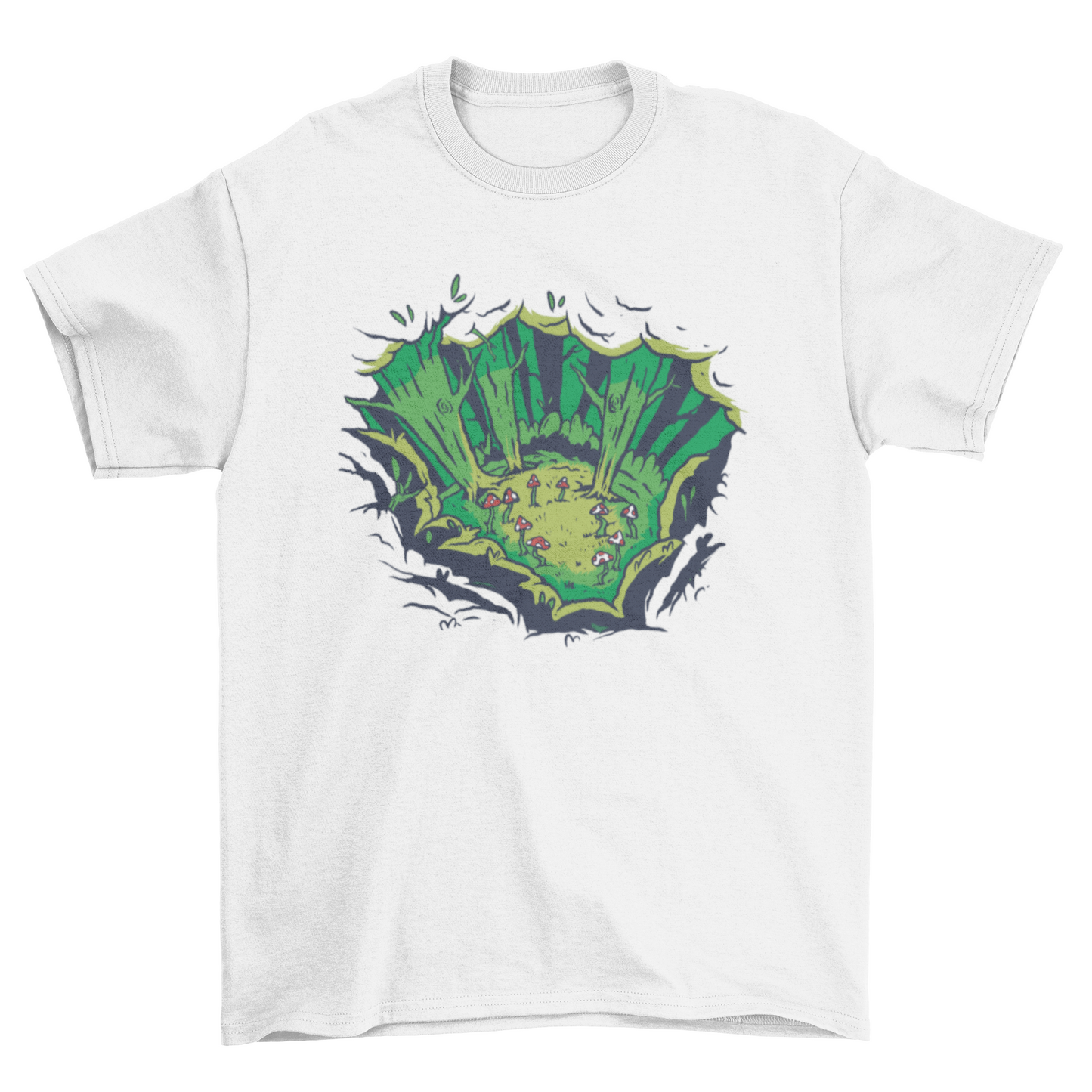 Forest mushrooms t-shirt