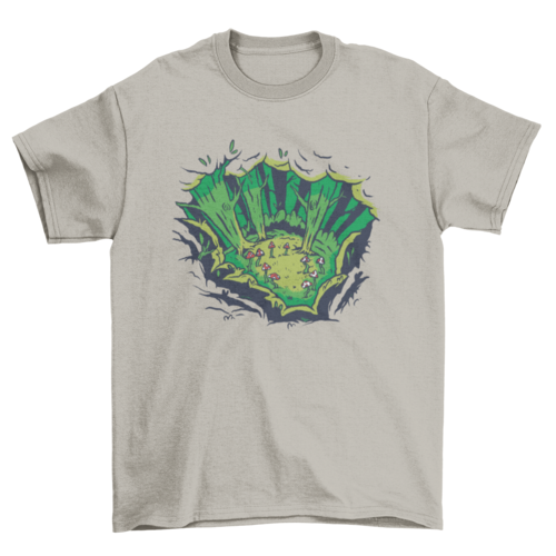 Forest mushrooms t-shirt