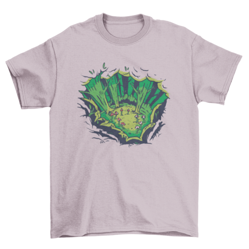 Forest mushrooms t-shirt