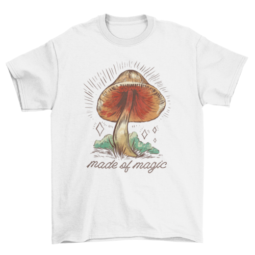 Magical mushroom nature t-shirt