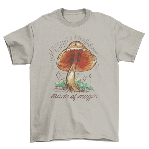 Magical mushroom nature t-shirt