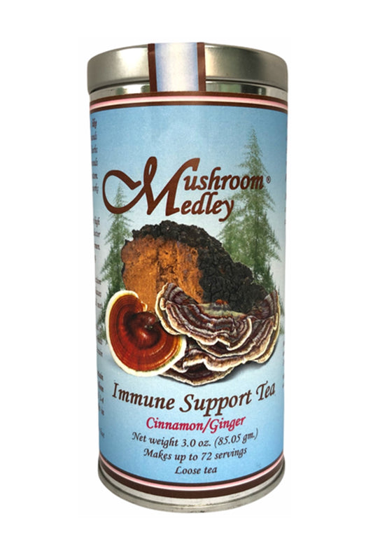 Immune Support Tea-Mushroom Medley-Cinnamon/Ginger