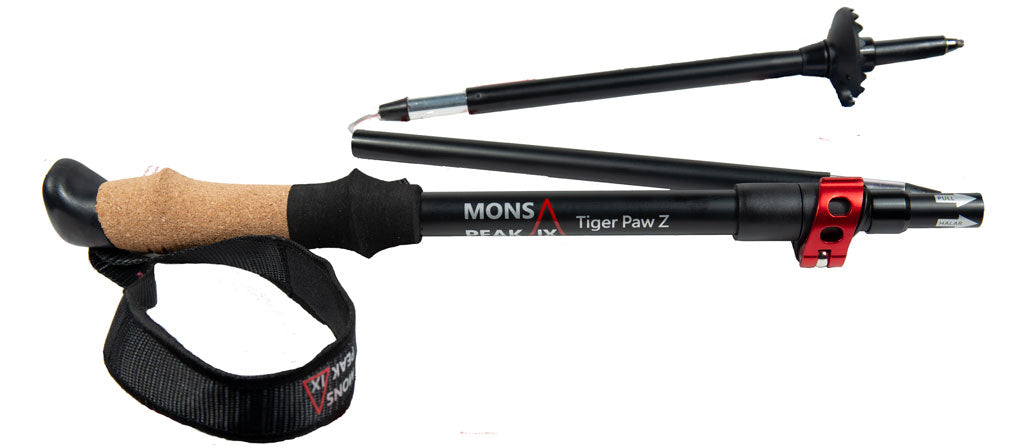 Mons Peak IX Tiger Paw Z Trekking Poles