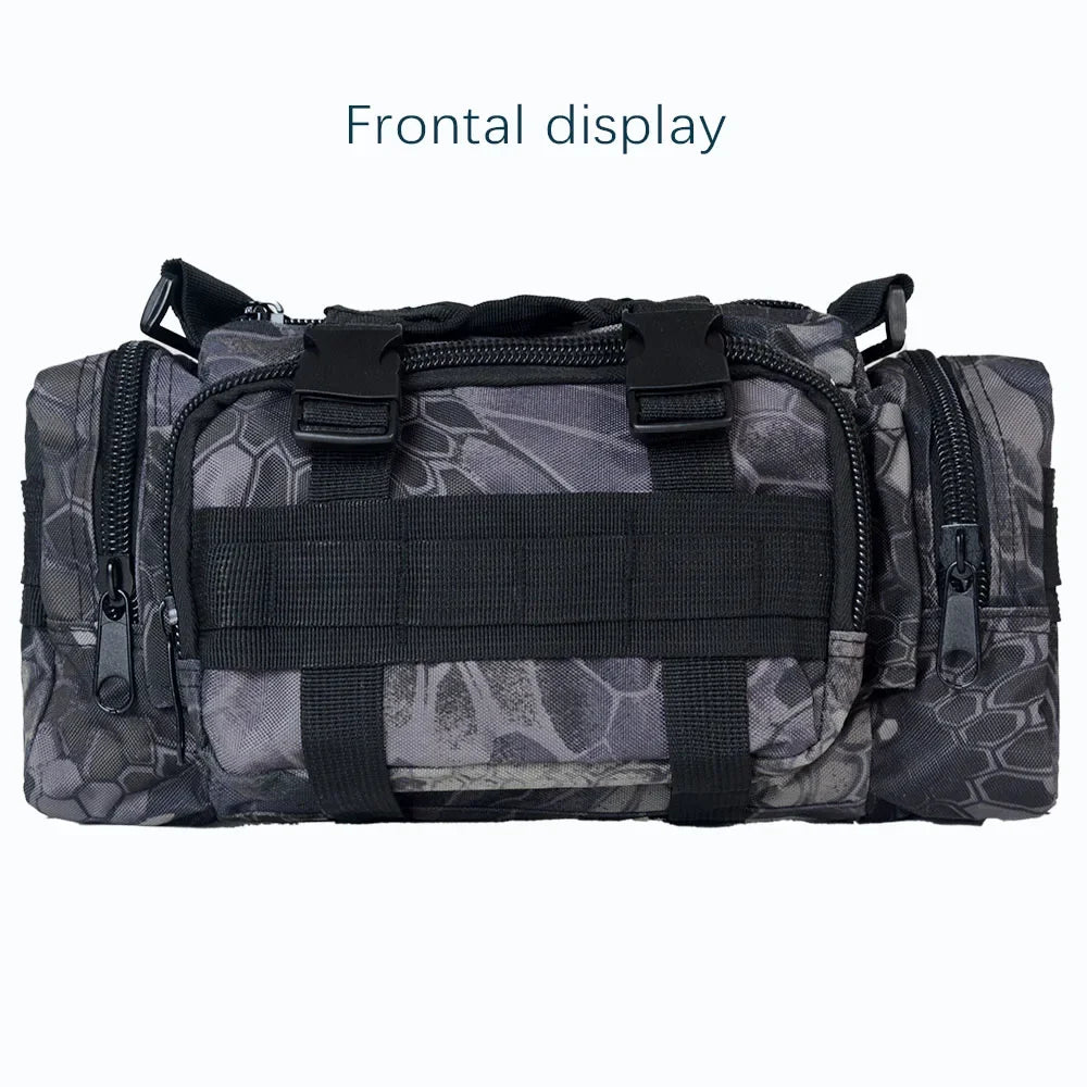 Sport Fanny Pack for Cycling Hunting Camping Outdoor Waist Bag Hip Belt MOLLE Sling Pouch EDC Camera Handlebar Tool Bags