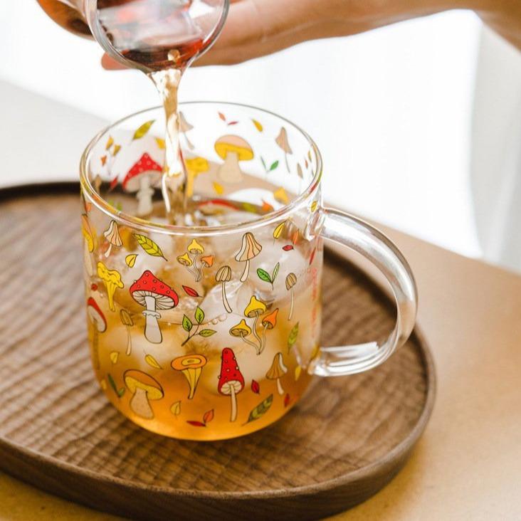 Mushroom Novelty Glass Mug